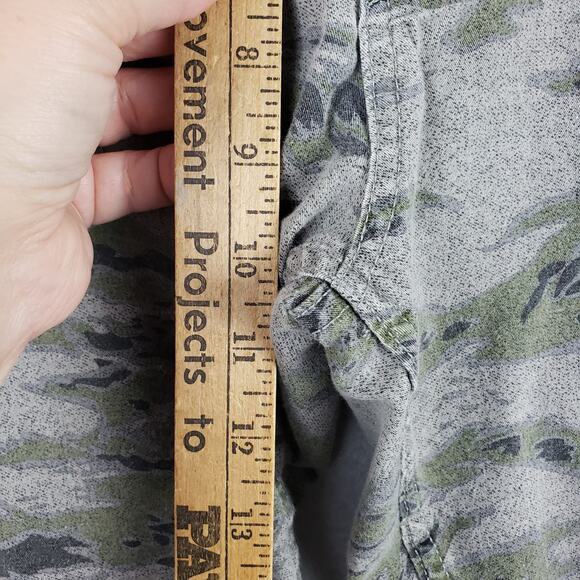 Hurley Men's Size 34 Urban Camoflauge Slim Jeans Green Camo Urban Grunge Alt - Picture 5 of 11